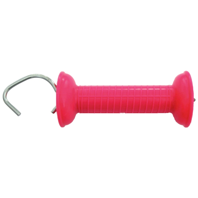 Lister Torgriff WZ600, NEON PINK, mit Haken, einfache Zugfeder, breiter Handschutz