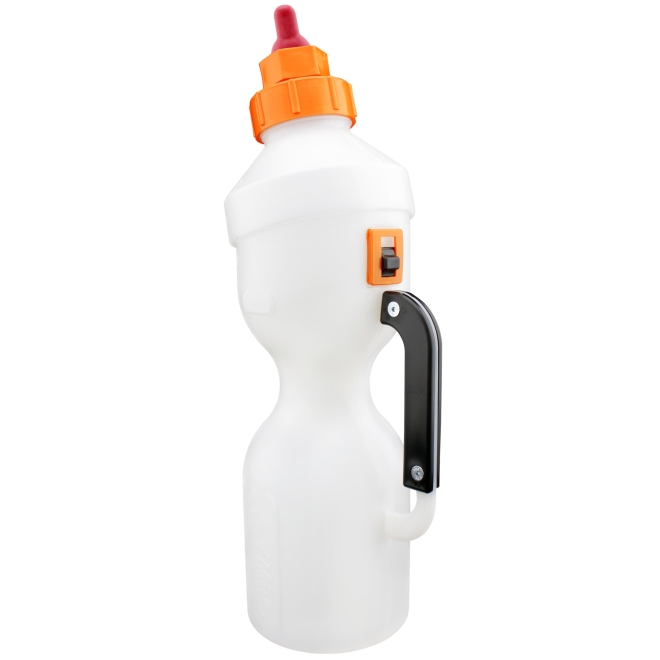 GEWA Lämmerflasche VARIO Bottle, 2,5 Liter, Milchflasche für Lämmer mit Sauger und Rückschlagventil