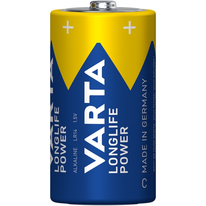 Varta Longlife Power Alkaline 4914 LR14 C - 1,5 Volt Batterie - 2er Blister