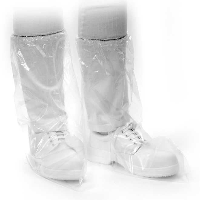 Hygostar Überstiefel PE, Einweg Überziehstiefel - 100 Stück