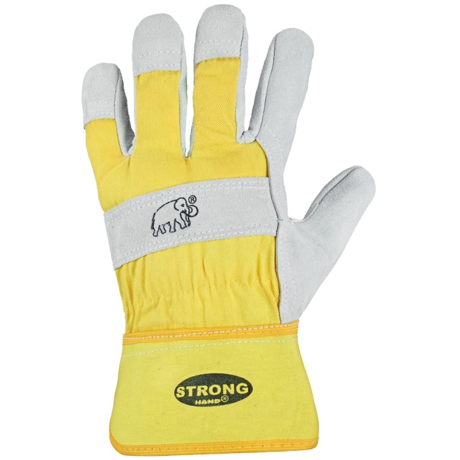 Stronghand Arbeitshandschuhe Mammut - Rindsleder Handschuhe - Größe 11/XXL