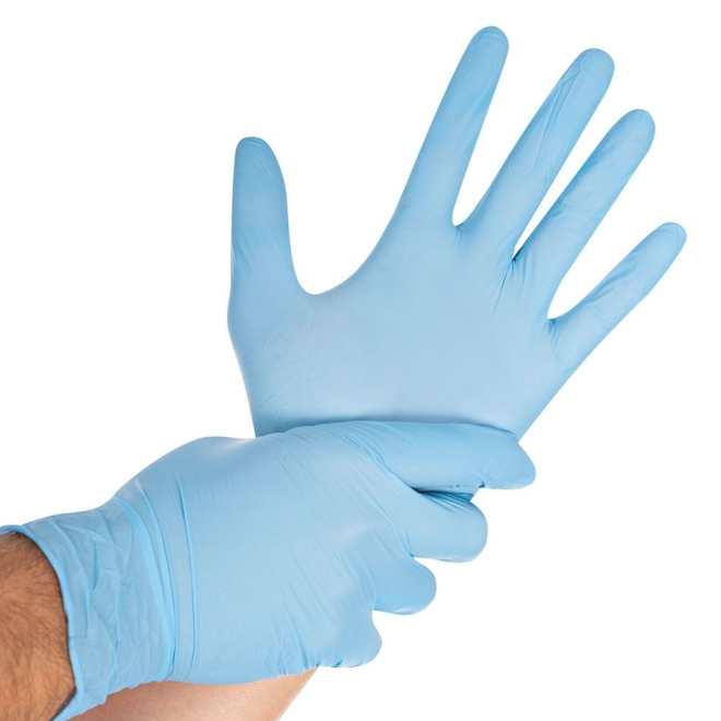 Hygostar Nitrilhandschuhe Safe Light - 4 Mil - Größe 10/XL - 100 Stück