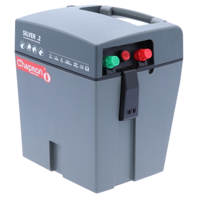 Chapron Weidezaungerät Silver 2 - 11.000 Volt - 0,4 Joule - 9V Elektrozaungerät