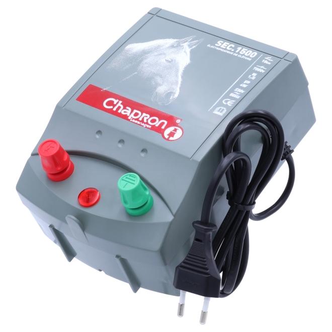 Chapron Weidezaungerät SEC 1500 - 7.000 Volt - 1,3 Joule - 230V Elektrozaungerät