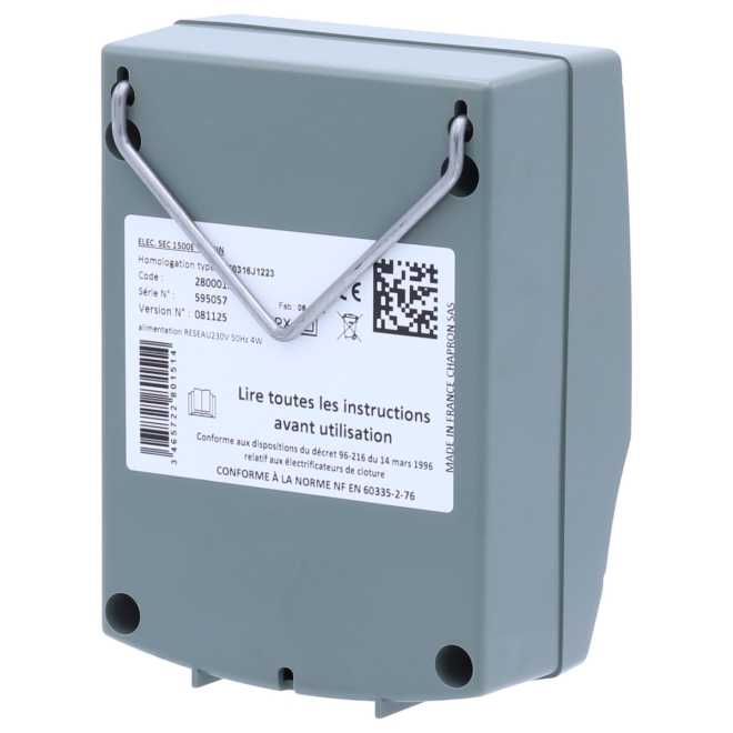 Chapron Weidezaungerät SEC 1500 - 7.000 Volt - 1,3 Joule - 230V Elektrozaungerät