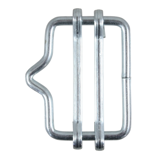 5x Bandverbinder bis 40mm, verzinkt, mit Nase, Verbindungsschnalle für Weidezaunbänder
