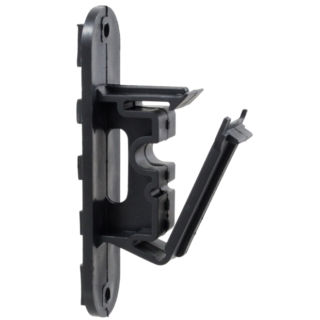 25x Bandisolator VARIO zum Anschrauben, mit Klippverschluss für Weidezaunband, -Seil und Litze