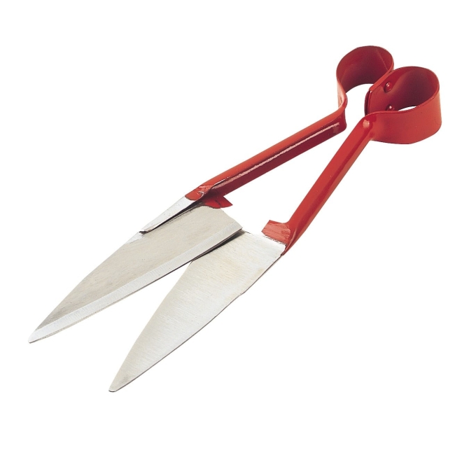 Schafschere 34cm, Doppelbogenschere für die manuelle Schur einzelner Schafe