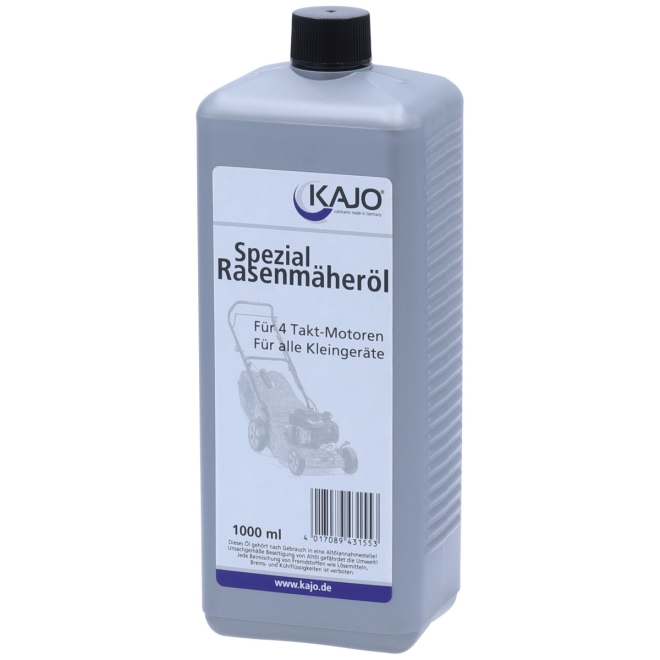 Kajo Spezial Rasenmäheröl 1000ml - für 4-Takt Motoren und Kleingeräte