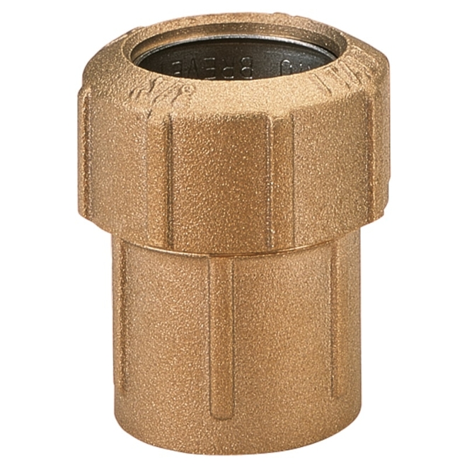 Messing Verschraubung 1 Zoll IG - 32x2,9mm - Übergangsstück mit Innengewinde