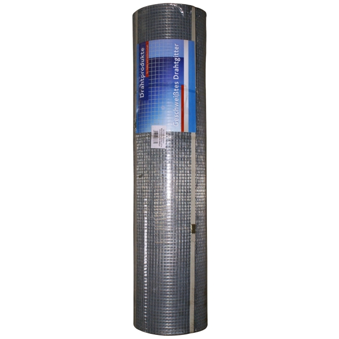 hadra 25m Geschweißtes Drahtgitter 25,4 x 1,75 x 1020 mm -Volierendraht verzinkt