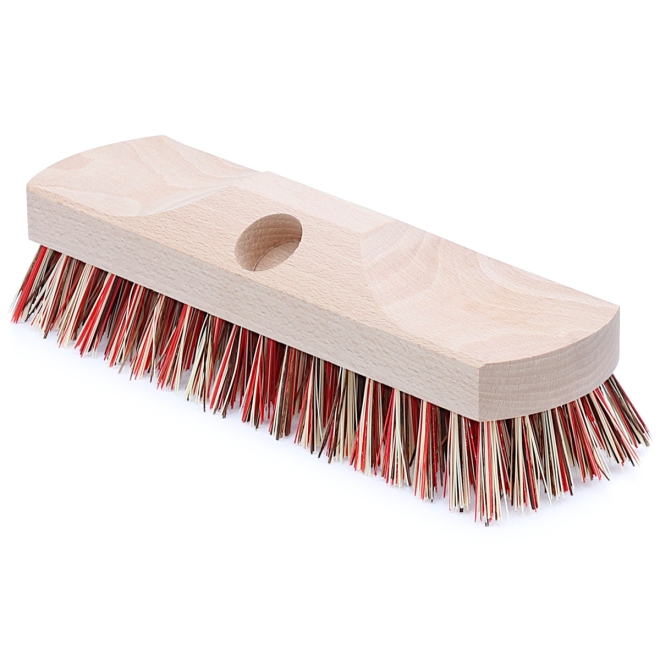 Schrubber 23cm, Union-Elaston, extra hart, Säureschrubber mit Stielloch