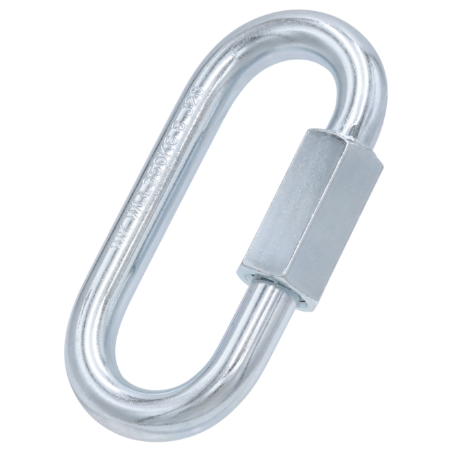 Ketten Schnellverschluss 4mm verzinkt - Kettenglied - Schraubglied
