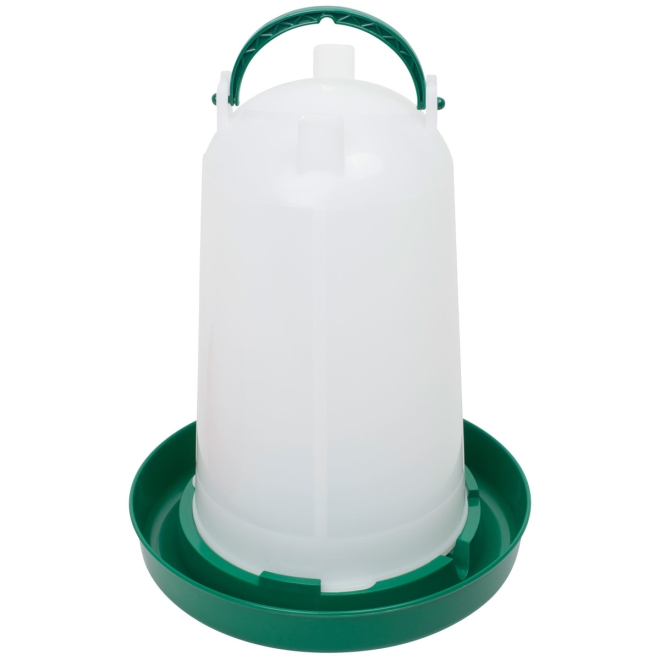 Komplettset: Tränkenwärmer Ø20cm + Geflügeltränke 3 Liter + Vitamine 20ml