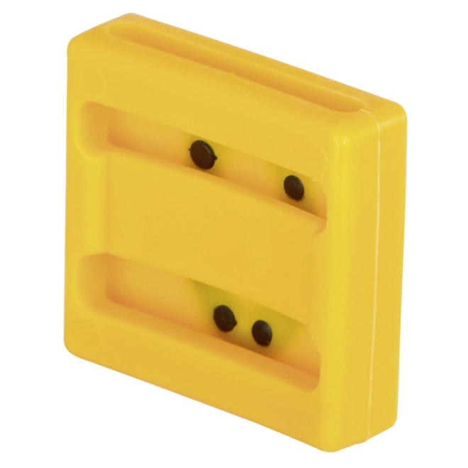 Nummernblock Standard, gelb, Block-Nummer: 1 (EINS)