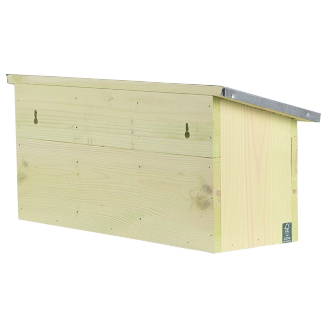 Esschert Design Nistkasten Spatzenvilla horizontal - Vogelhaus für Spatzen