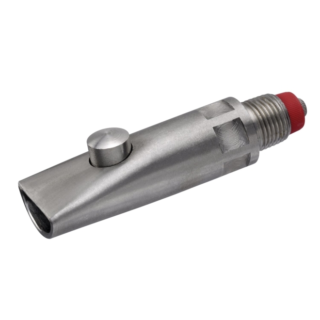 Monoflo Beißnippel OPTIFLO, 1/2 Zoll, 105mm, mit Druckknopf für Sauen und Eber