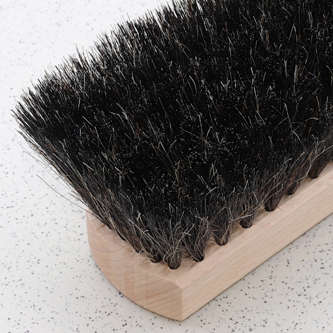 Saalbesen Naturhaar 40cm, Zimmerbesen, Stubenbesen mit Feinhaar Borsten