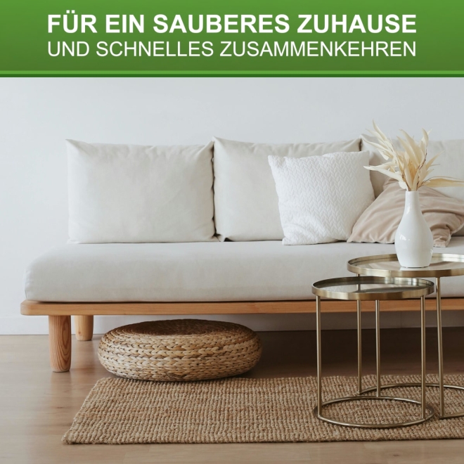 Saalbesen Naturhaar 40cm, Zimmerbesen, Stubenbesen mit Feinhaar Borsten