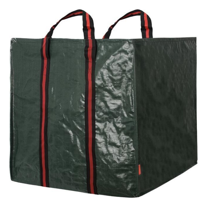 Noor Gartensack Profi 300 Liter, Gartentasche für Laub und Gartenabfälle, 67x67x67cm (XXL)