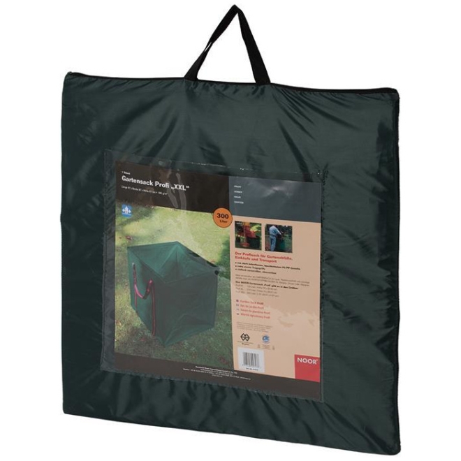 Noor Gartensack Profi 300 Liter, Gartentasche für Laub und Gartenabfälle, 67x67x67cm (XXL)