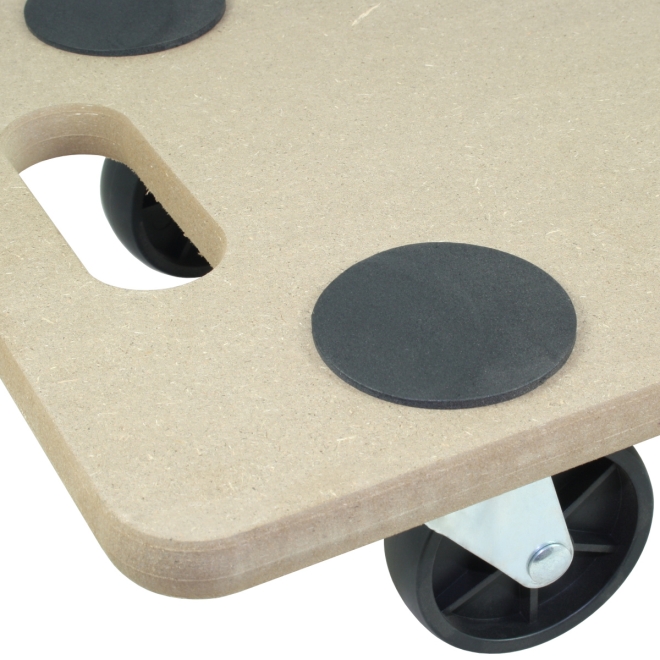 Transportroller MDF 28x58cm, 200kg, Möbelroller, Allzweckroller, Rollbrett, Umzugsroller