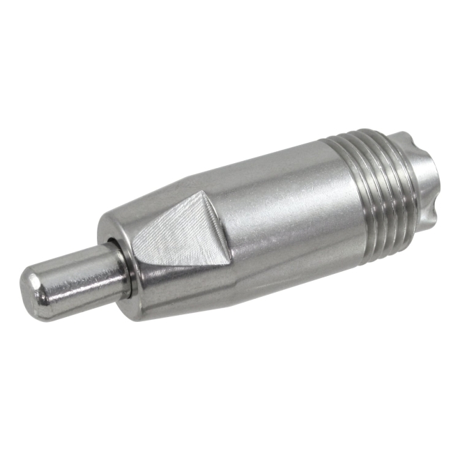 Niederdruck-Trognippel PREMIUM-LINE 1/2 Zoll, 60mm, NIRO, Drucknippel für Schweine