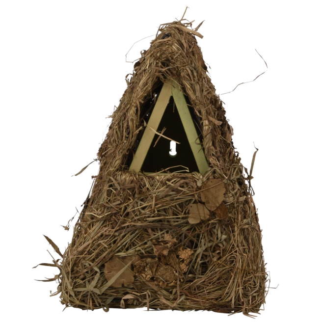 Esschert Design Nistkasten Camouflage, getarntes Vogelhaus für Zaunkönig, NK70