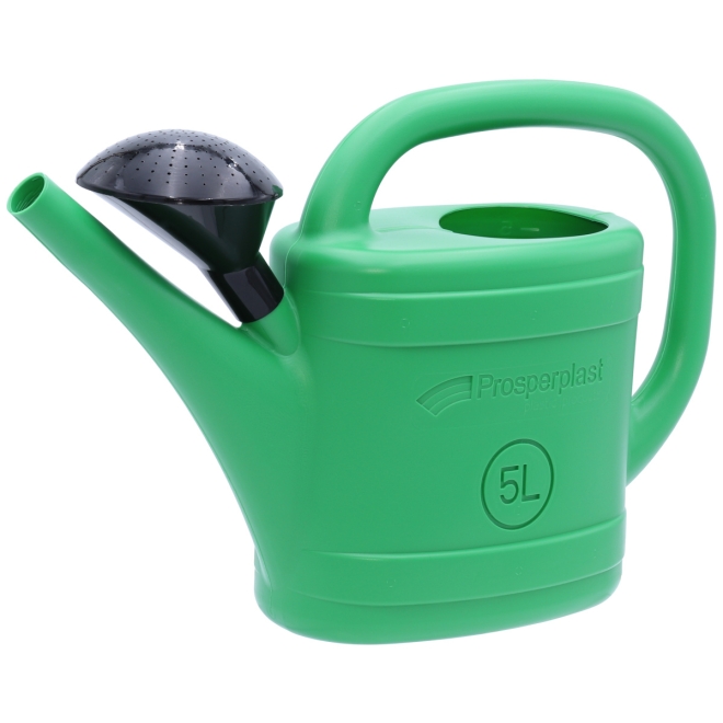 Gießkanne Spring 5 Liter, grün, Kunststoff, Blumengießkanne, abnehmbare Brause