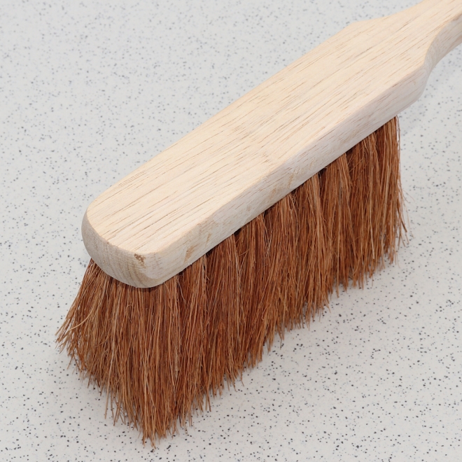 Handfeger 28cm, Naturkokos, Kokoshandfeger für groben und feinen Schmutz