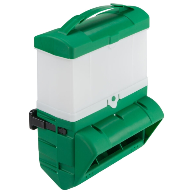 Geflügel-Futterautomat Wise Feeder 10kg, Futtertrog, mit zusätzlichen Silos erweiterbar bis 25kg