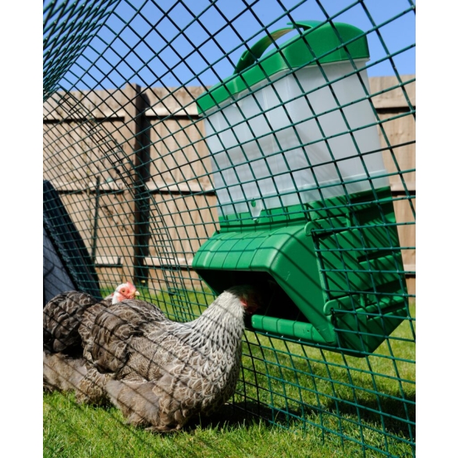 Geflügel-Futterautomat Wise Feeder 10kg, Futtertrog, mit zusätzlichen Silos erweiterbar bis 25kg