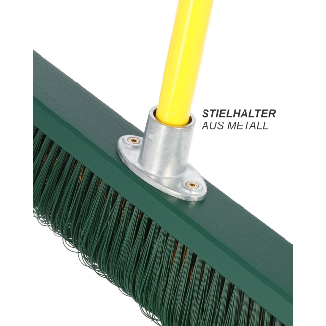Fritze Krallenbesen 45cm - Spezialbesen mit Teleskopstiel - Gartenbesen Hofbesen