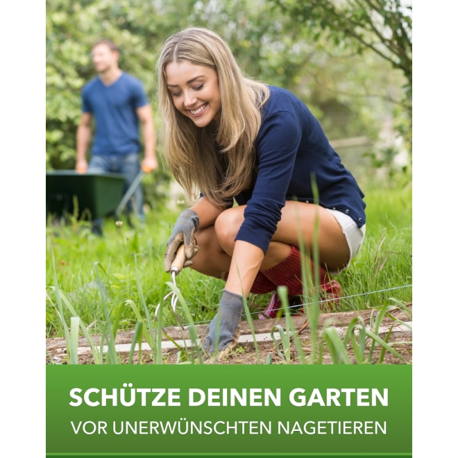 10x Wühlmaus Zangenfalle mit Köderplatten - Scherenfalle zur Wühlmausbekämpfung - 10 Stück