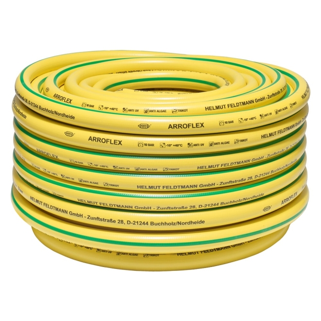 Arroflex Gartenschlauch 3-lagig 1 Zoll - 25m PVC Wasserschlauch