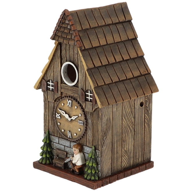 Esschert Design Nistkasten Kuckucksuhr - Meisenkasten - Vogelhaus für Meisen