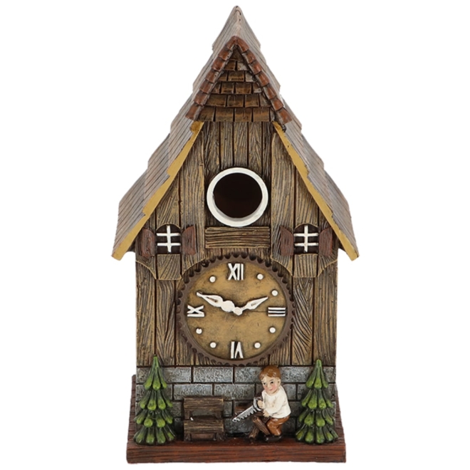 Esschert Design Nistkasten Kuckucksuhr - Meisenkasten - Vogelhaus für Meisen