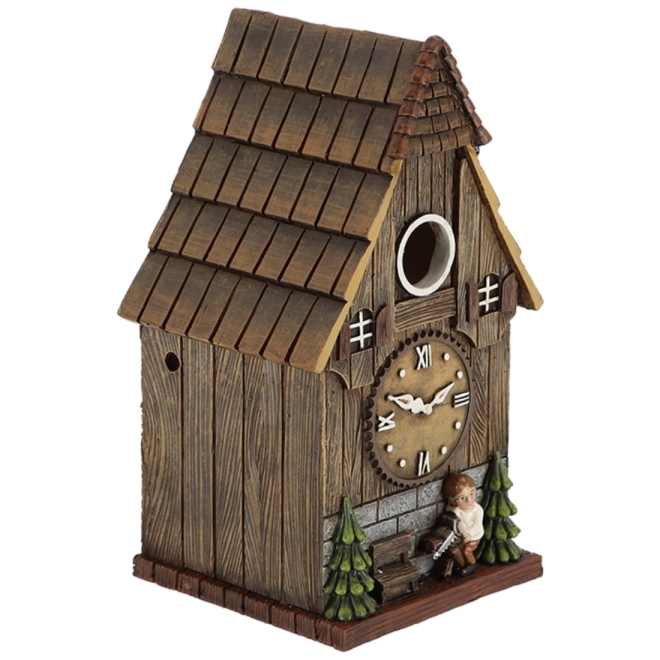 Esschert Design Nistkasten Kuckucksuhr - Meisenkasten - Vogelhaus für Meisen