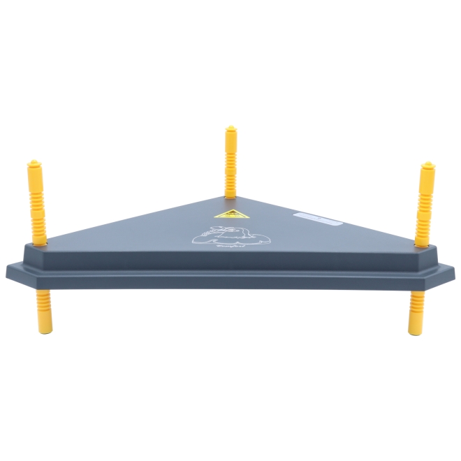 Küken Eck-Wärmeplatte Comfort 40x40cm, 24 Watt, Dreieck-Heizplatte für die Kükenaufzucht