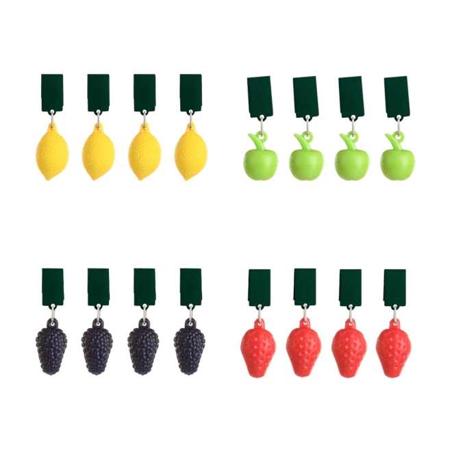 Esschert Design Tischtuchgewichte Obst TW33, 4er Set, verschiedene Designs