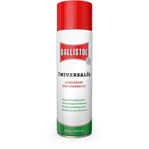 Ballistol Universalöl 400ml Spray, Spezialmittel, Multifunktionsöl, Pflegeöl