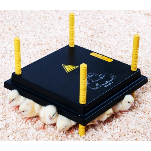 Küken-Wärmeplatte Comfort 30x30cm, 20 Watt, Heizplatte für die Kükenaufzucht
