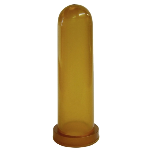 Kälbersauger Kautschuk, konisch, 10cm, Kreuzschlitz, besonders weicher Sauger für Kälber