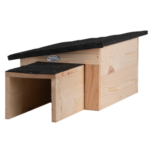 Esschert Design Igelhaus, mit Bitumendach, Winter-Unterschlupf für Igel, WA53