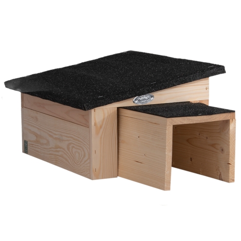 Esschert Design Igelhaus, mit Bitumendach, Winter-Unterschlupf für Igel, WA53