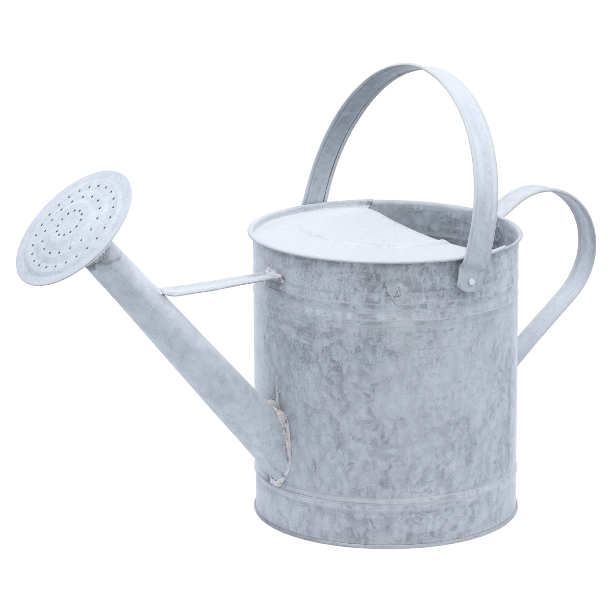 Zinkgießkanne 6 Liter Gießkanne Blumengießkanne Dekogießkanne Altzink Metall