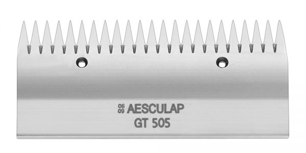 Aesculap Schermesser Econom GT505, 23 Zähne, Obermesser, Schneidplatte