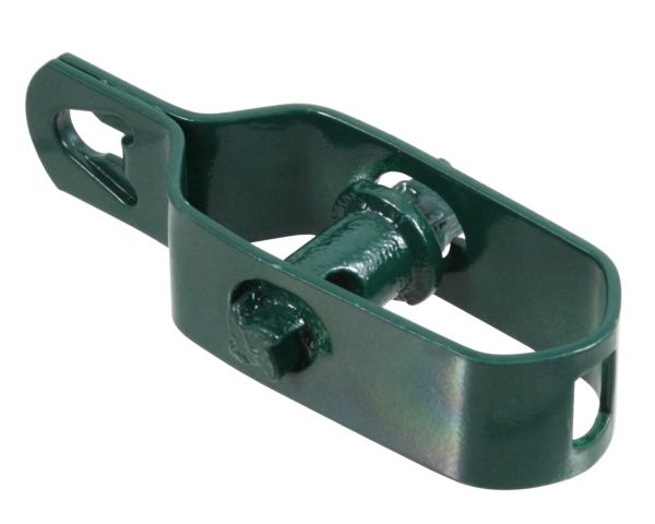 hadra Drahtspanner 100mm, verzinkt, grün beschichtet, zum Spannen von Weidezaundraht