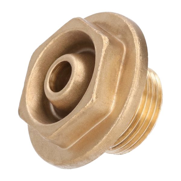 Carola Ventilmutter Messing kurz - Ø45x30mm - für Tränkebecken B58