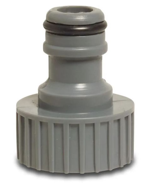 Flotide PVC Hahnanschluss 3/4 Zoll - Innengewinde - mit Klickstecker